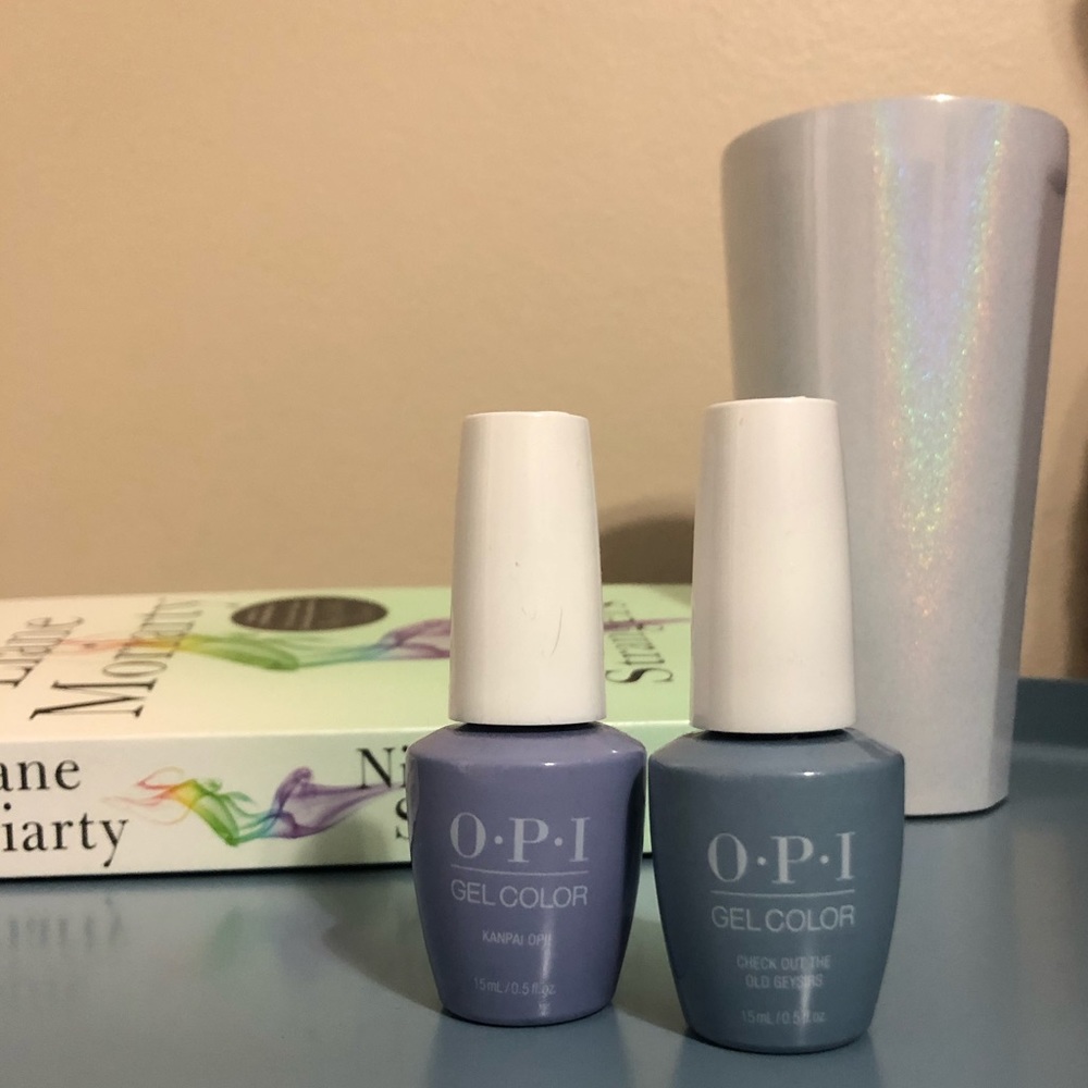 OPI Blue Gel Colors